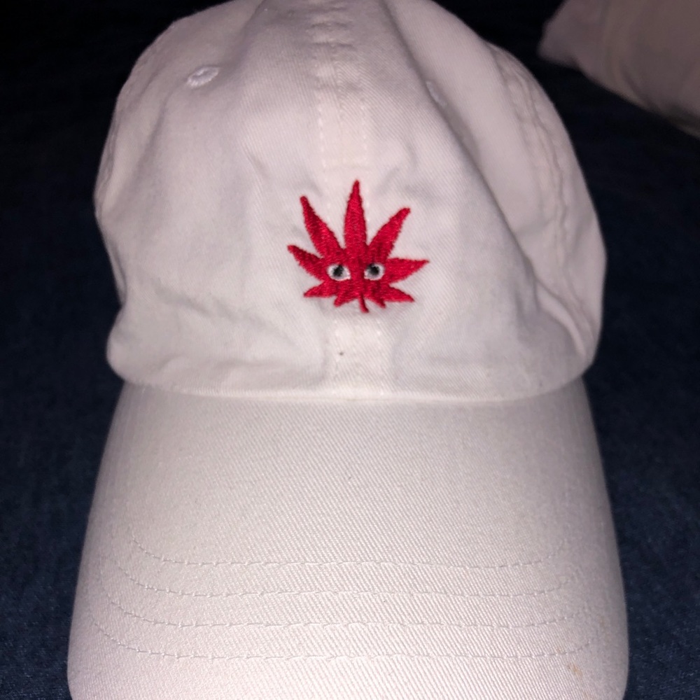 HUF white hat